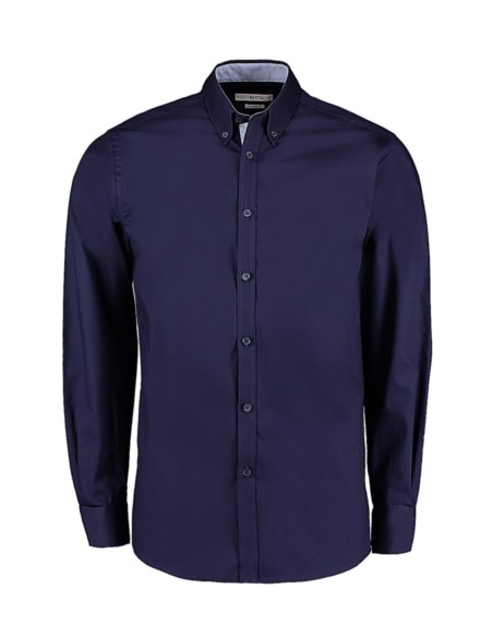 Tailored Fit Premium Contrast Oxford Shirt2