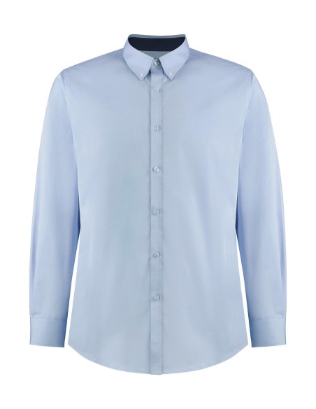 Tailored Fit Premium Contrast Oxford Shirt3