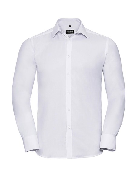 Mens LS Herringbone Shirt0