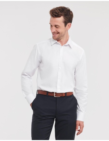 Mens LS Herringbone Shirt2