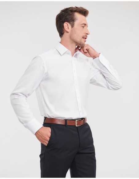 Mens LS Herringbone Shirt3