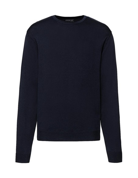 Mens Crew Neck Knitted Pullover2