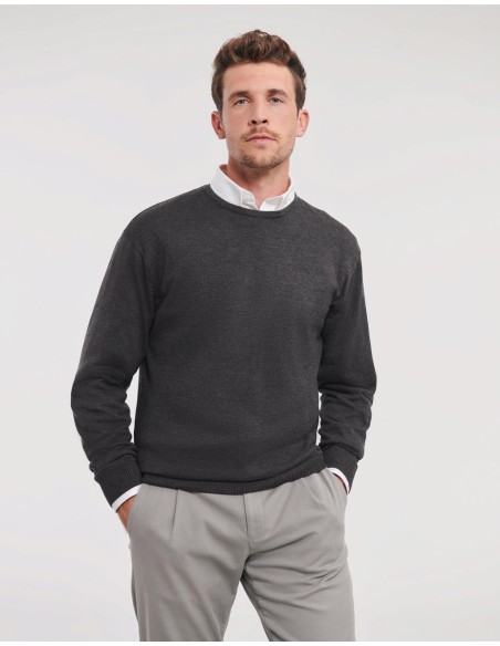Mens Crew Neck Knitted Pullover5