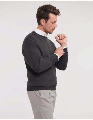 Mens Crew Neck Knitted Pullover6