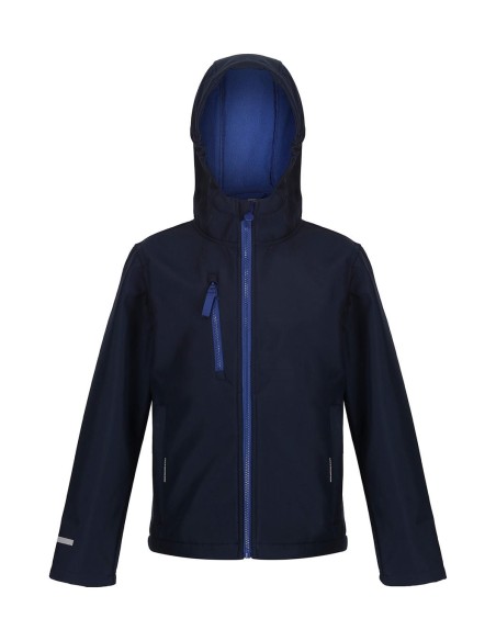 Junior Ablaze 3-Layer Hooded Softshell1