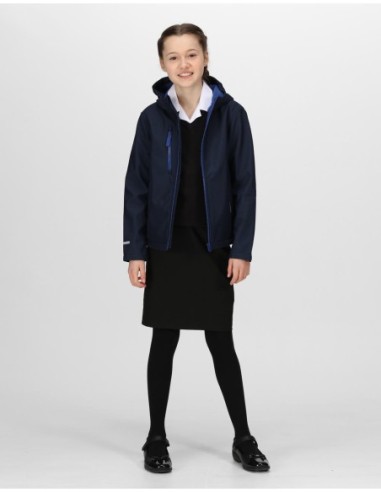 Junior Ablaze 3-Layer Hooded Softshell6