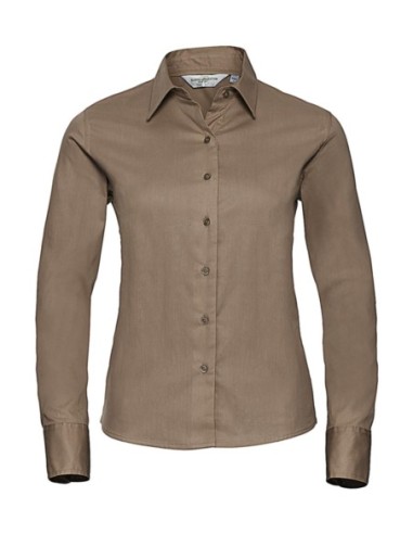 Ladies Classic Twill Shirt LS4