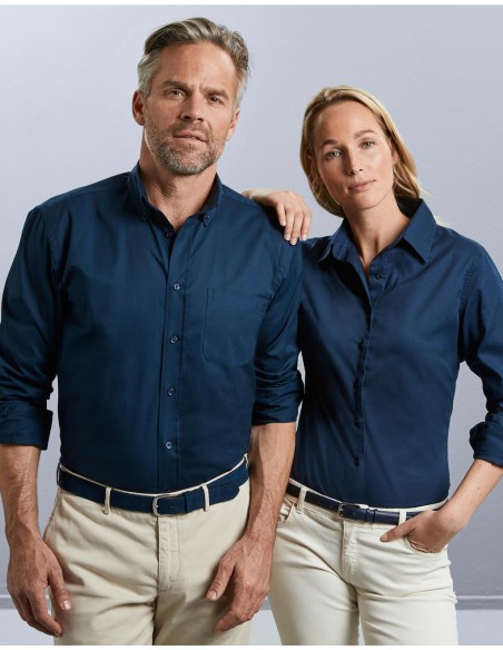 Ladies Classic Twill Shirt LS7