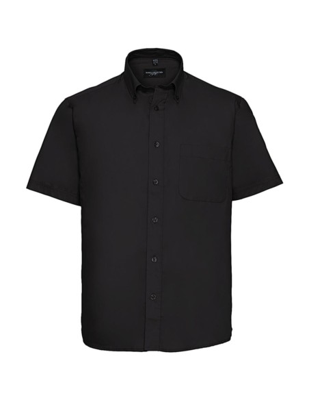 Short Sleeve Classic Twill Shirt0