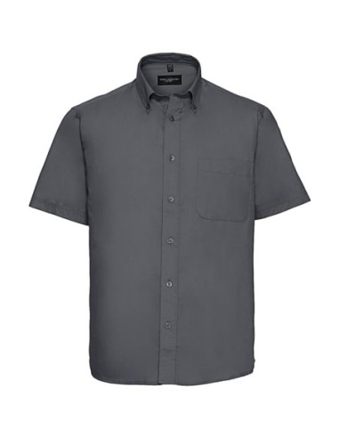Short Sleeve Classic Twill Shirt1
