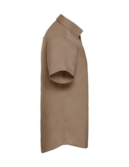 Short Sleeve Classic Twill Shirt7