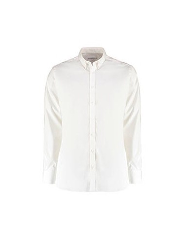 Slim Fit Stretch Oxford Shirt LS0