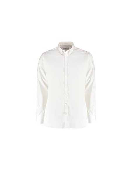 Slim Fit Stretch Oxford Shirt LS0