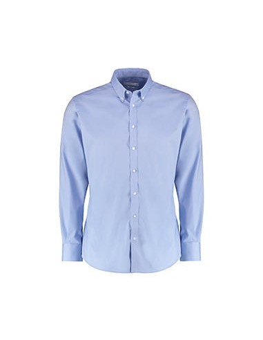 Slim Fit Stretch Oxford Shirt LS1