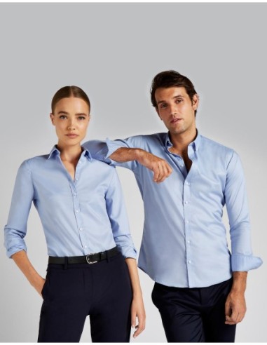 Slim Fit Stretch Oxford Shirt LS3