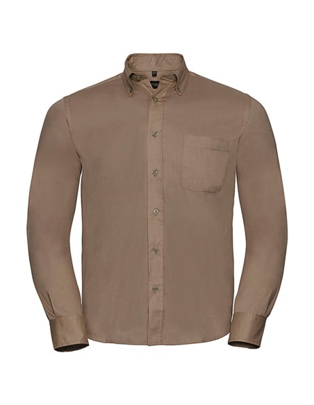 Long Sleeve Classic Twill Shirt4