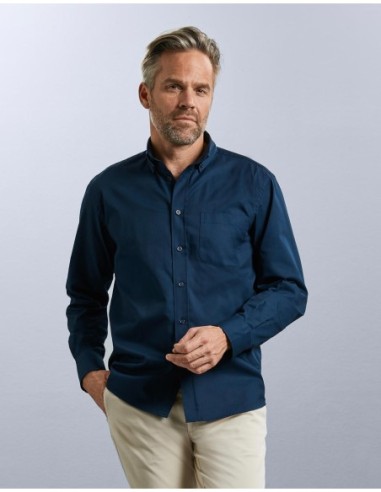 Long Sleeve Classic Twill Shirt6