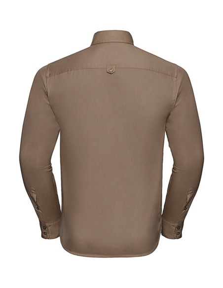 Long Sleeve Classic Twill Shirt9