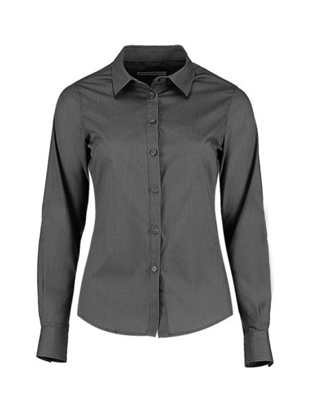 Womens Tailored Fit Poplin Shirt2