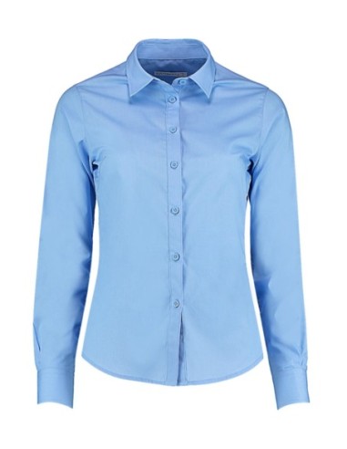 Womens Tailored Fit Poplin Shirt4