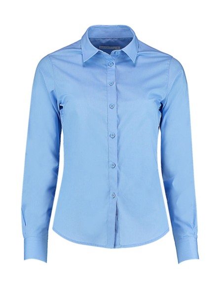 Womens Tailored Fit Poplin Shirt4