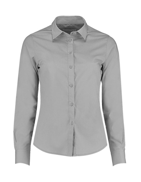 Womens Tailored Fit Poplin Shirt5