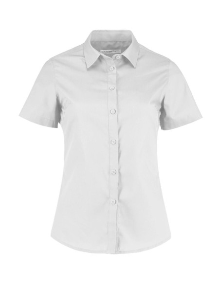 Womens Tailored Fit Poplin Shirt SSL0
