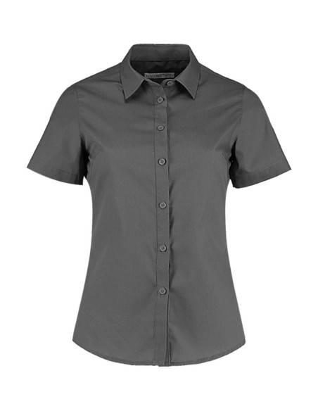 Womens Tailored Fit Poplin Shirt SSL2