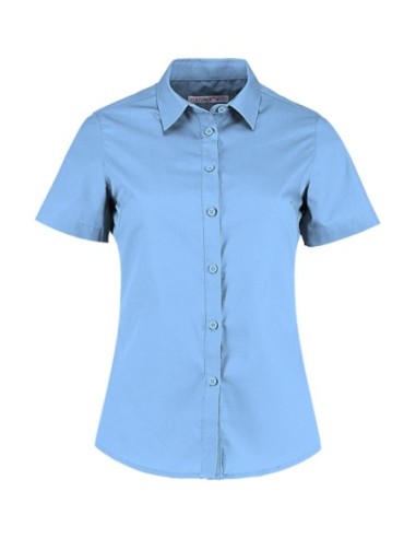Womens Tailored Fit Poplin Shirt SSL4