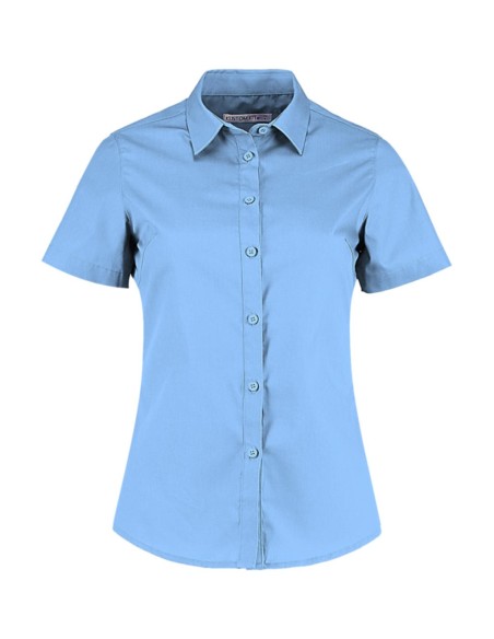 Womens Tailored Fit Poplin Shirt SSL4