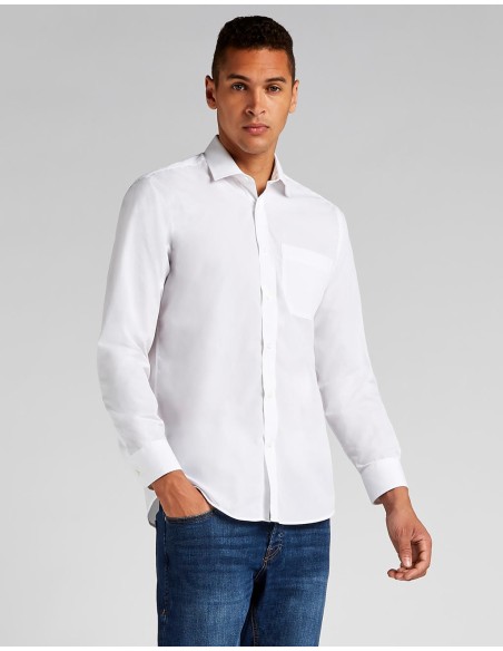Tailored Fit Poplin Shirt6