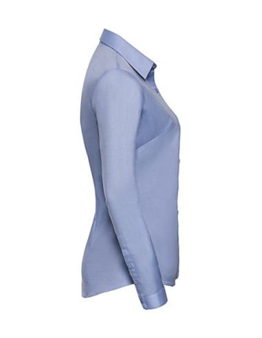 Ladies LS Herringbone Shirt6