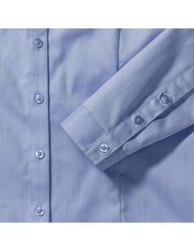 Ladies LS Herringbone Shirt8