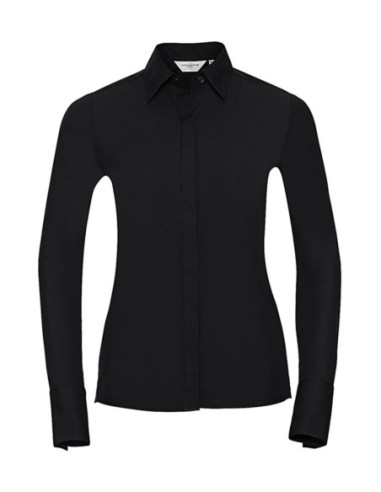 Ladies LS Ultimate Stretch Shirt1