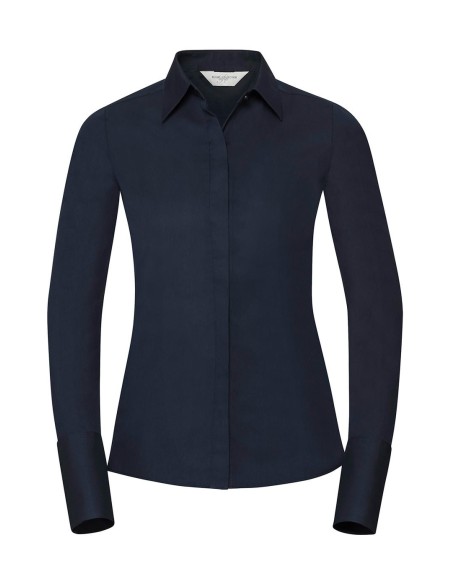 Ladies LS Ultimate Stretch Shirt2