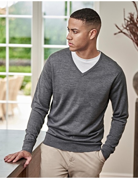 Mens V-Neck Sweater3