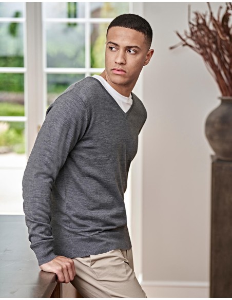 Mens V-Neck Sweater4