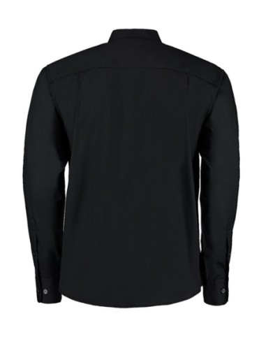 Tailored Fit Mandarin Collar Shirt2