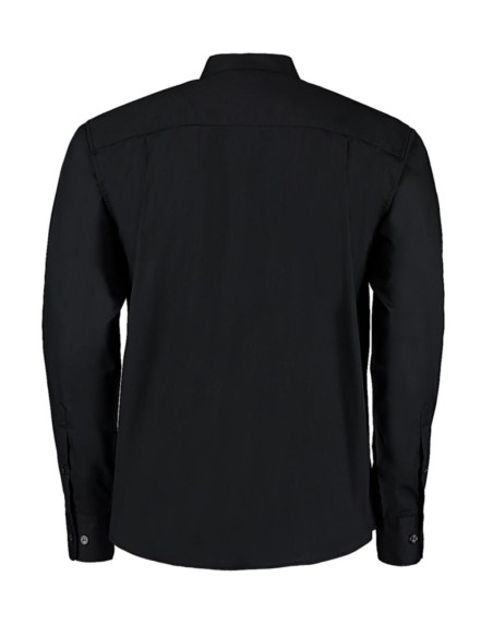 Tailored Fit Mandarin Collar Shirt2