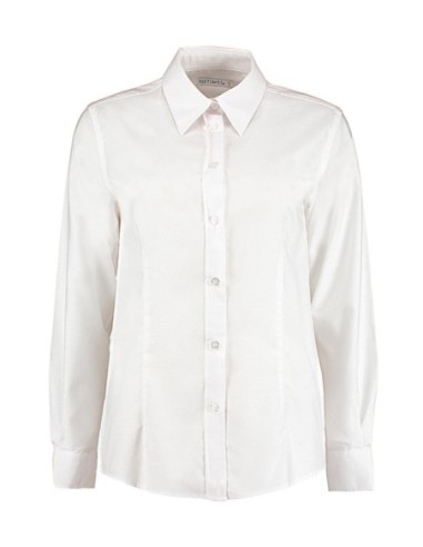 Womens Tailored Fit Workwear Oxford Shirt0