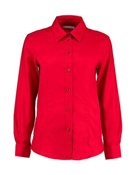 Womens Tailored Fit Workwear Oxford Shirt4
