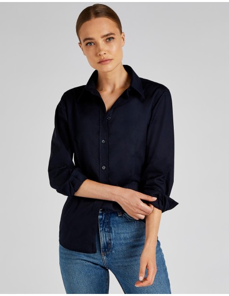 Womens Tailored Fit Workwear Oxford Shirt5