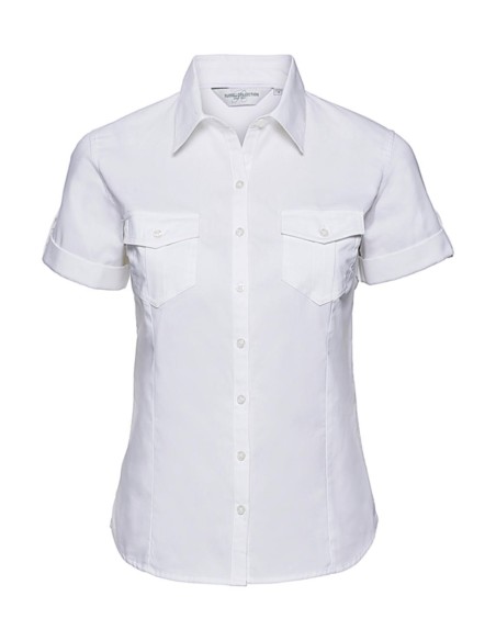 Ladies Roll Sleeve Shirt0