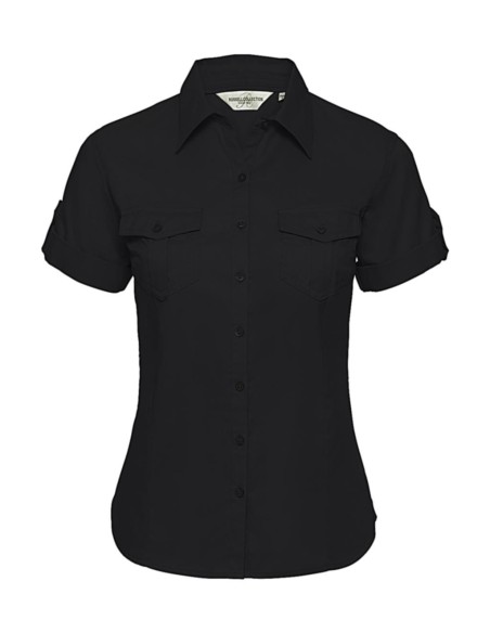 Ladies Roll Sleeve Shirt1