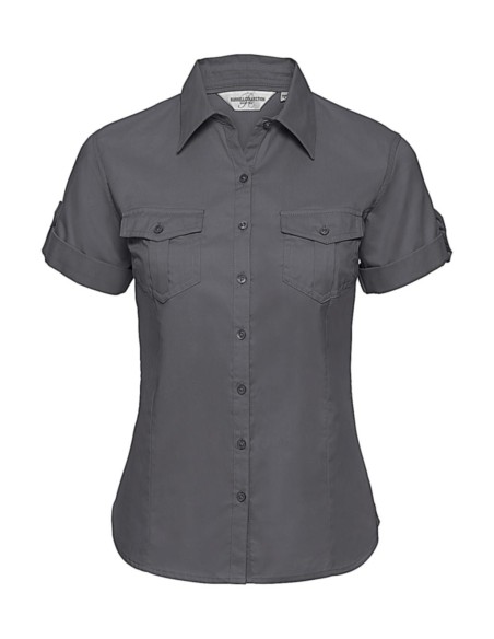 Ladies Roll Sleeve Shirt2