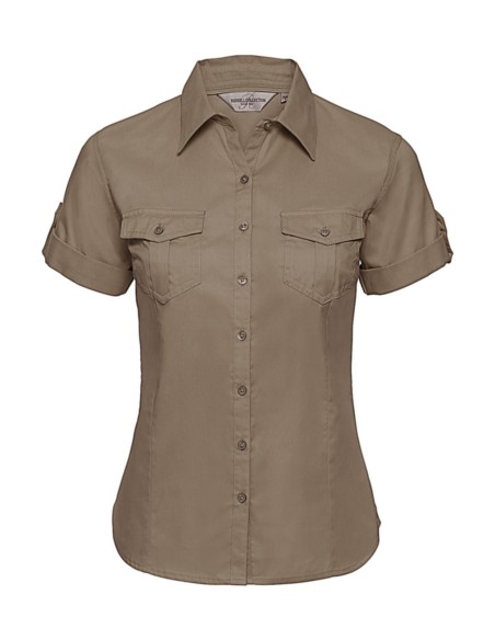 Ladies Roll Sleeve Shirt5