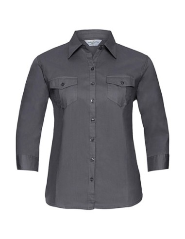Ladies Roll 34 Sleeve Shirt2