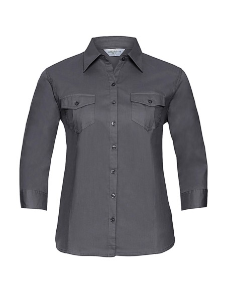 Ladies Roll 34 Sleeve Shirt2