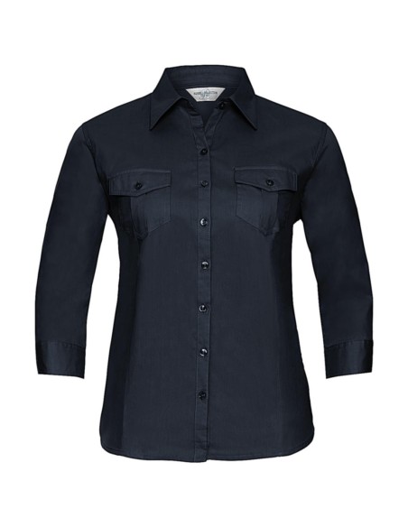 Ladies Roll 34 Sleeve Shirt3