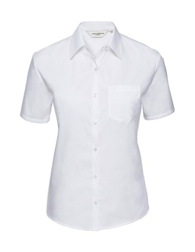 Ladies Cotton Poplin Shirt0